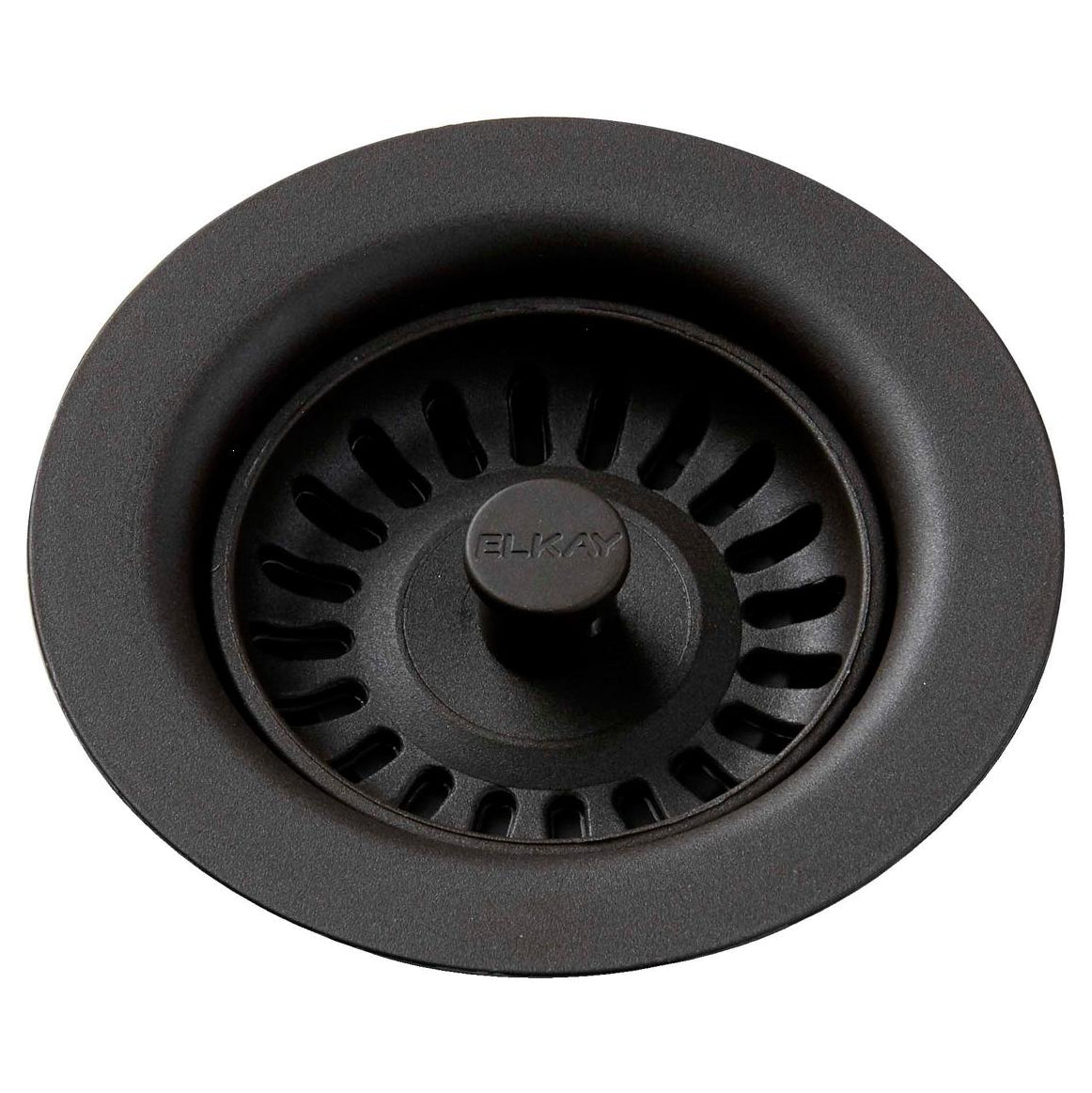 Elkay 3-1/2" Drain Fitting w/Strainer & Stopper in Mocha