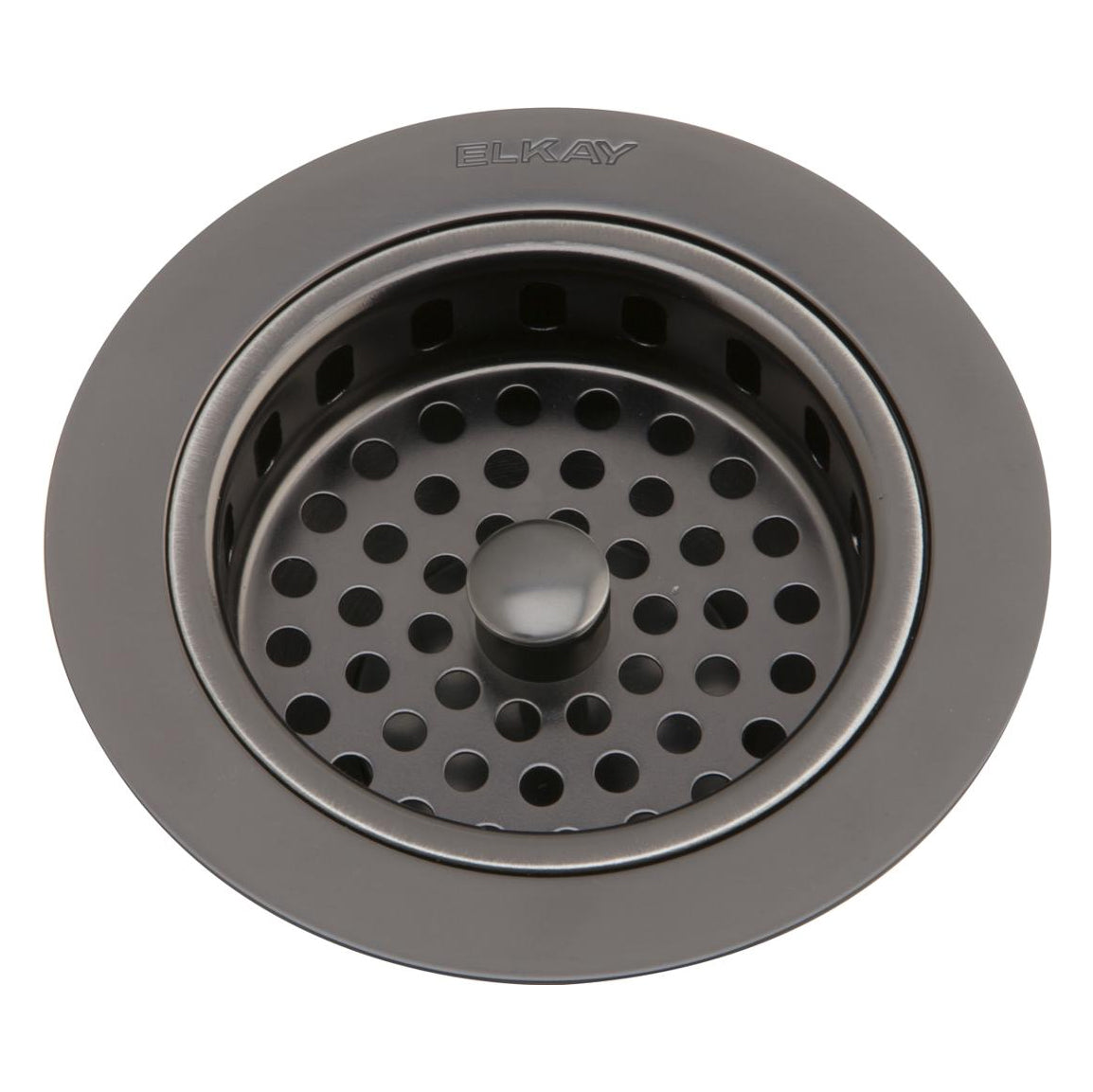 Elkay 3-1/2" Drain Fitting Body & Basket w/Stopper in Steel