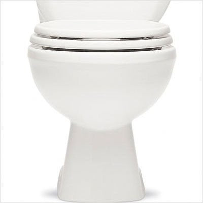 Renaissance Toilet Bowl Only Round White **SEAT NOT INCLUDED**