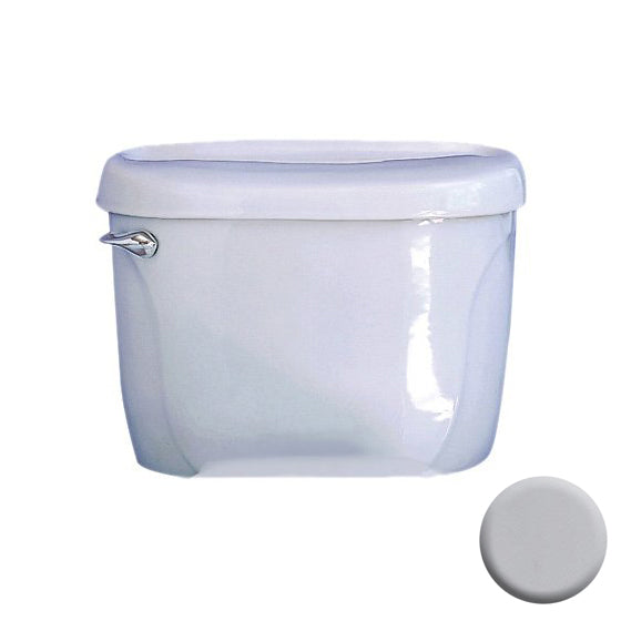 Yorkville Flushometer Toilet Tank Only Silver
