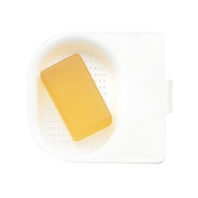 Shallow Web Mounted Colander in White Heat