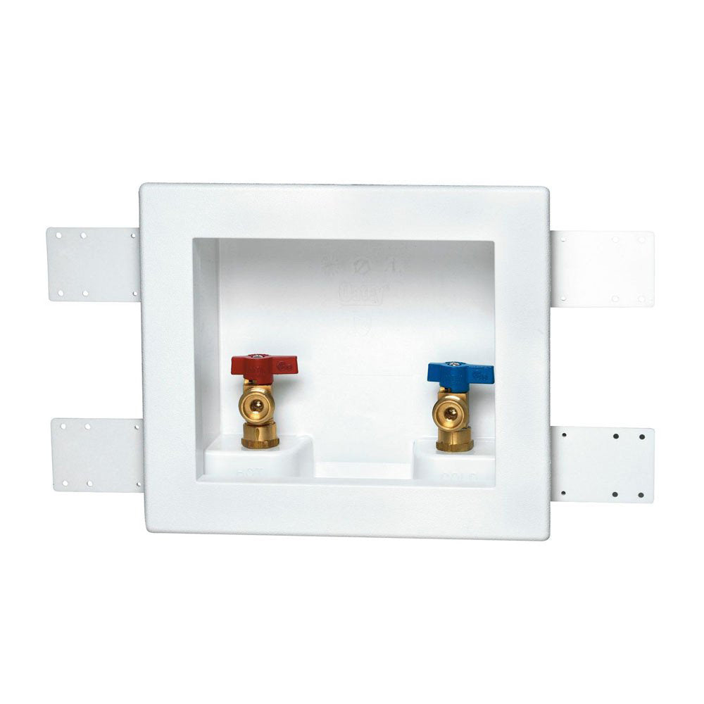 Washing Machine Outlet Box Plain No Valves Center Drain