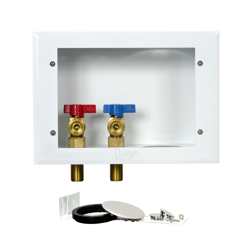 Washing Machine Outlet Box Reversible 20 GA Steel