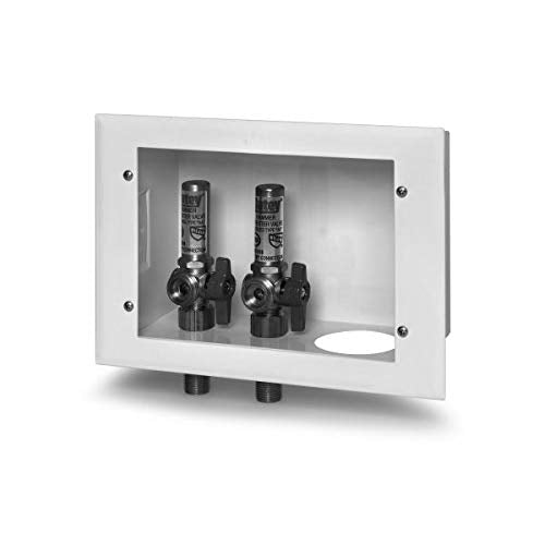 Washing Machine Outlet Box Reversible 20 GA Steel