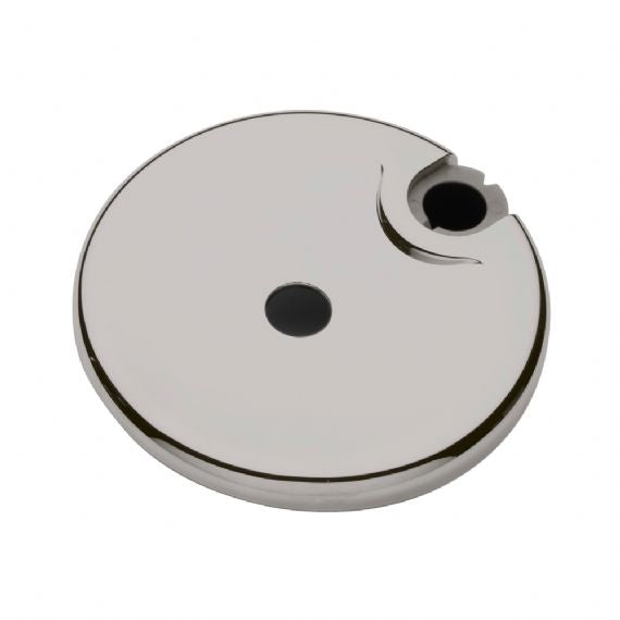 Single Soap Dish for Shower Slide Bar in Brushed Nickel