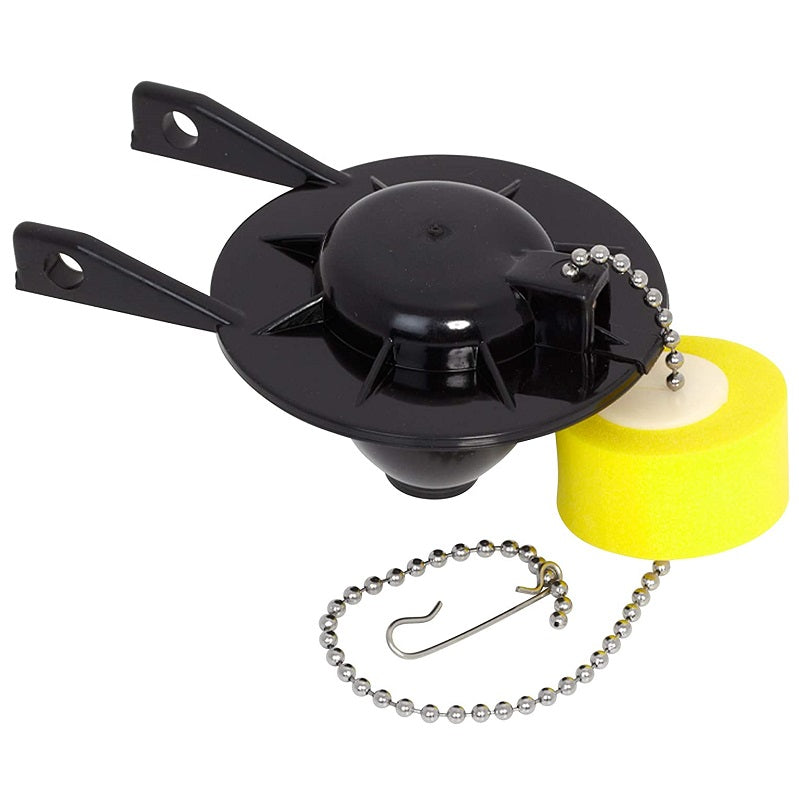 Universal Toilet Flapper & Chain w/Float for 2" Flush Valves