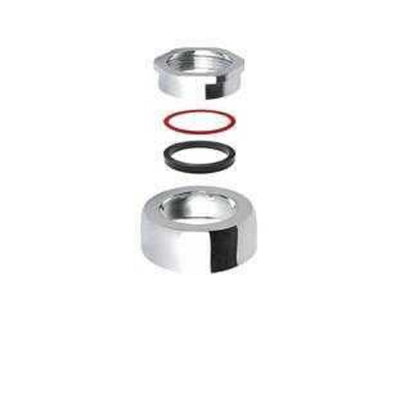 Spud Coupling Assembly 1-1/2"x3" Chrome Plated