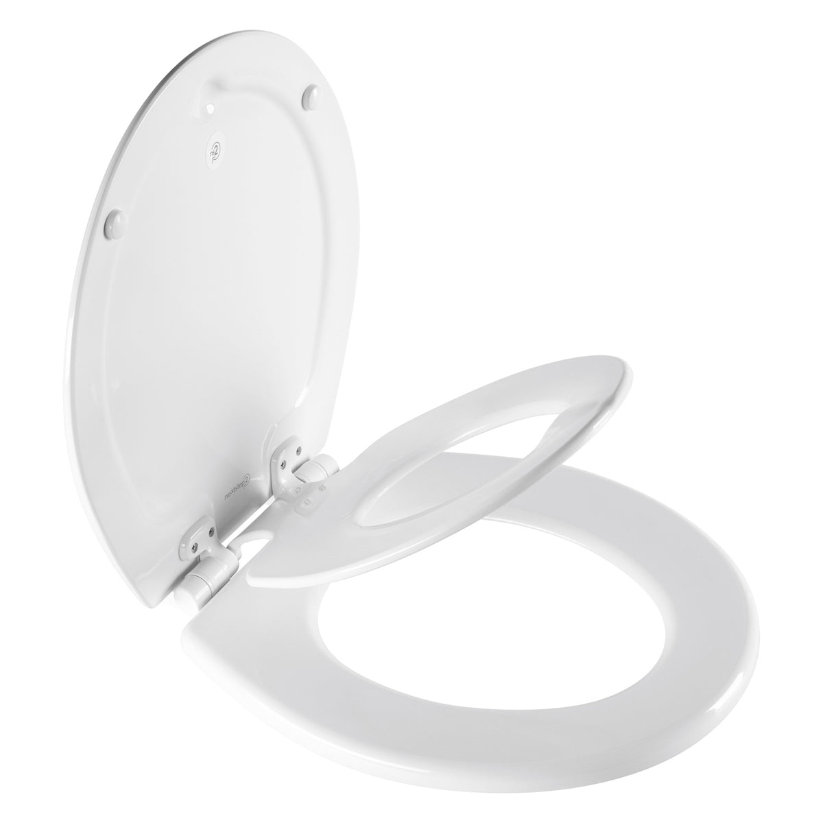 NextStep2 Child/Adult Round Toilet Seat in White