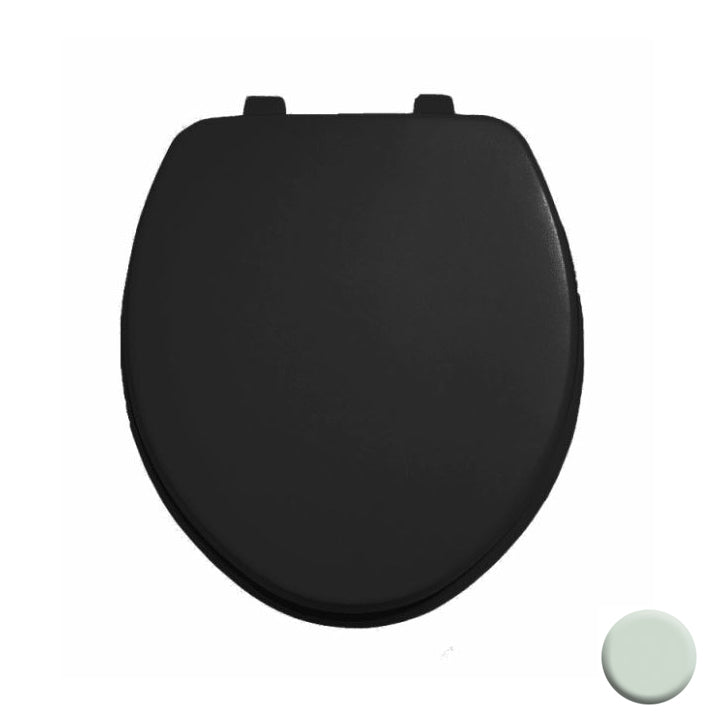 Laurel Round Toilet Seat w/Cover in Spring