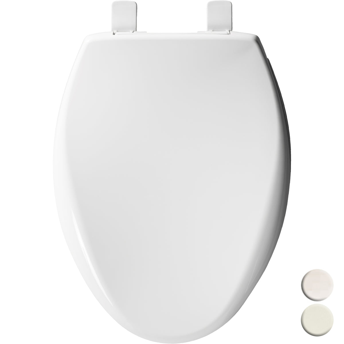 Affinity Biscuit/Linen Elongated Slow Close Toilet Seat w/Cover