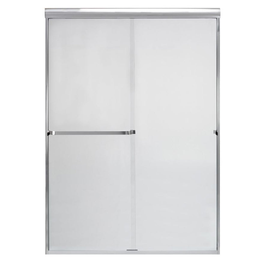 STYLEMATE 60" By-Pass Frameless Shower Door in Silver/Clear