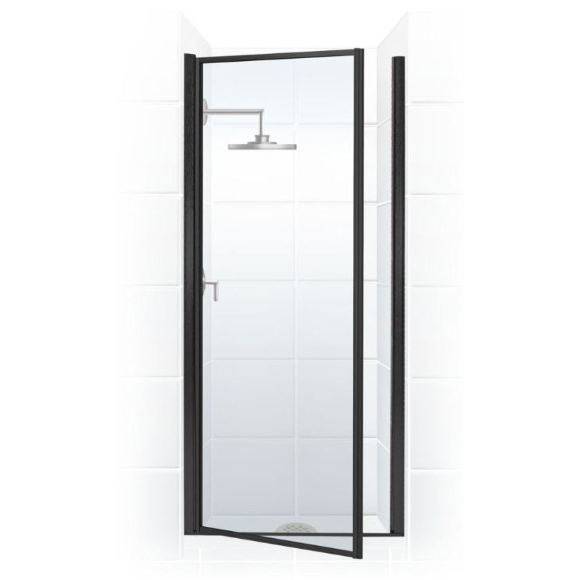 STYLEMATE 33-3/4~34-3/4x65" Shower Door in Bronze & Clear