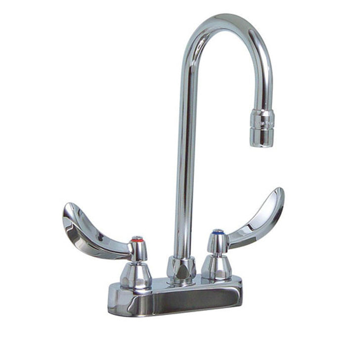 Teck Wall Mount Service Faucet In Rough Chrome