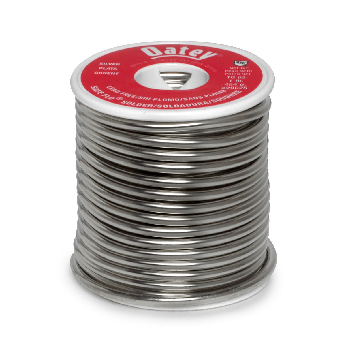 SOLDER WIRE 1LB RL SILVER 29025 - SAFE-FLO LEAD FREE