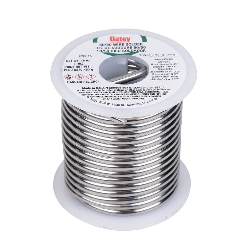 Solder 50/50 Wire 1 Lb Roll Contains Lead
