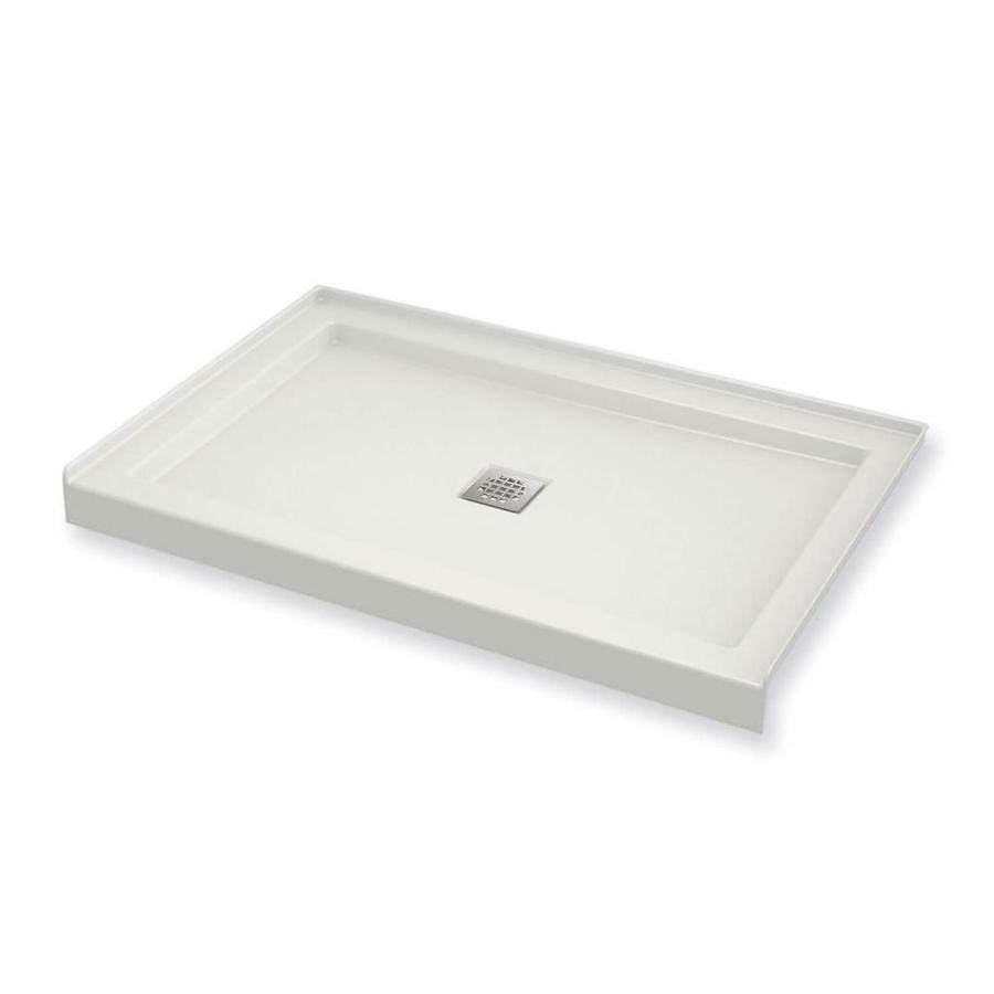B3Square 47-7/8x33-7/8x4" Alcove Shower Base in White
