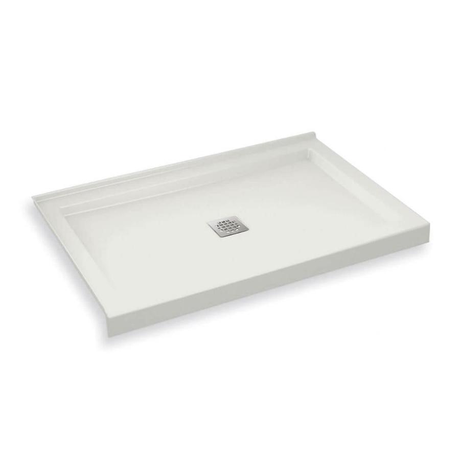 B3Square 47-7/8x33-7/8x4" LH Corner Shower Base in White