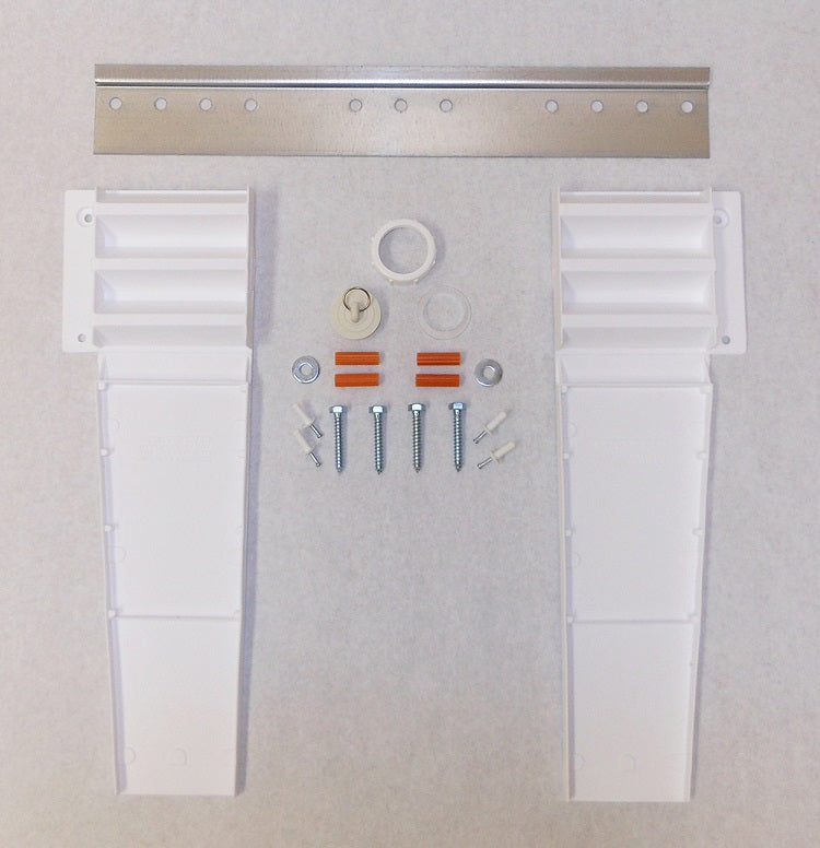 Wall Mounting Hardware for 17W Laundry Tubs