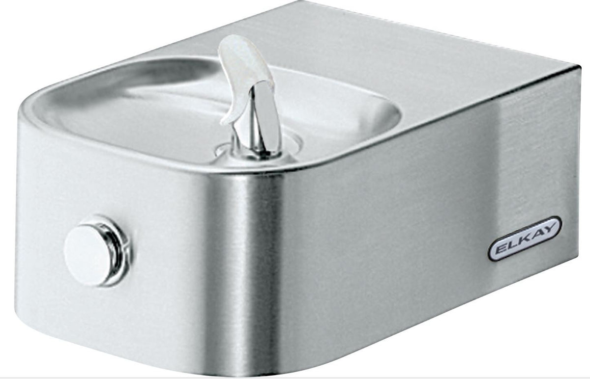 Elkay Soft Sides Heavy Duty Bi-Level Fountain in Stainless