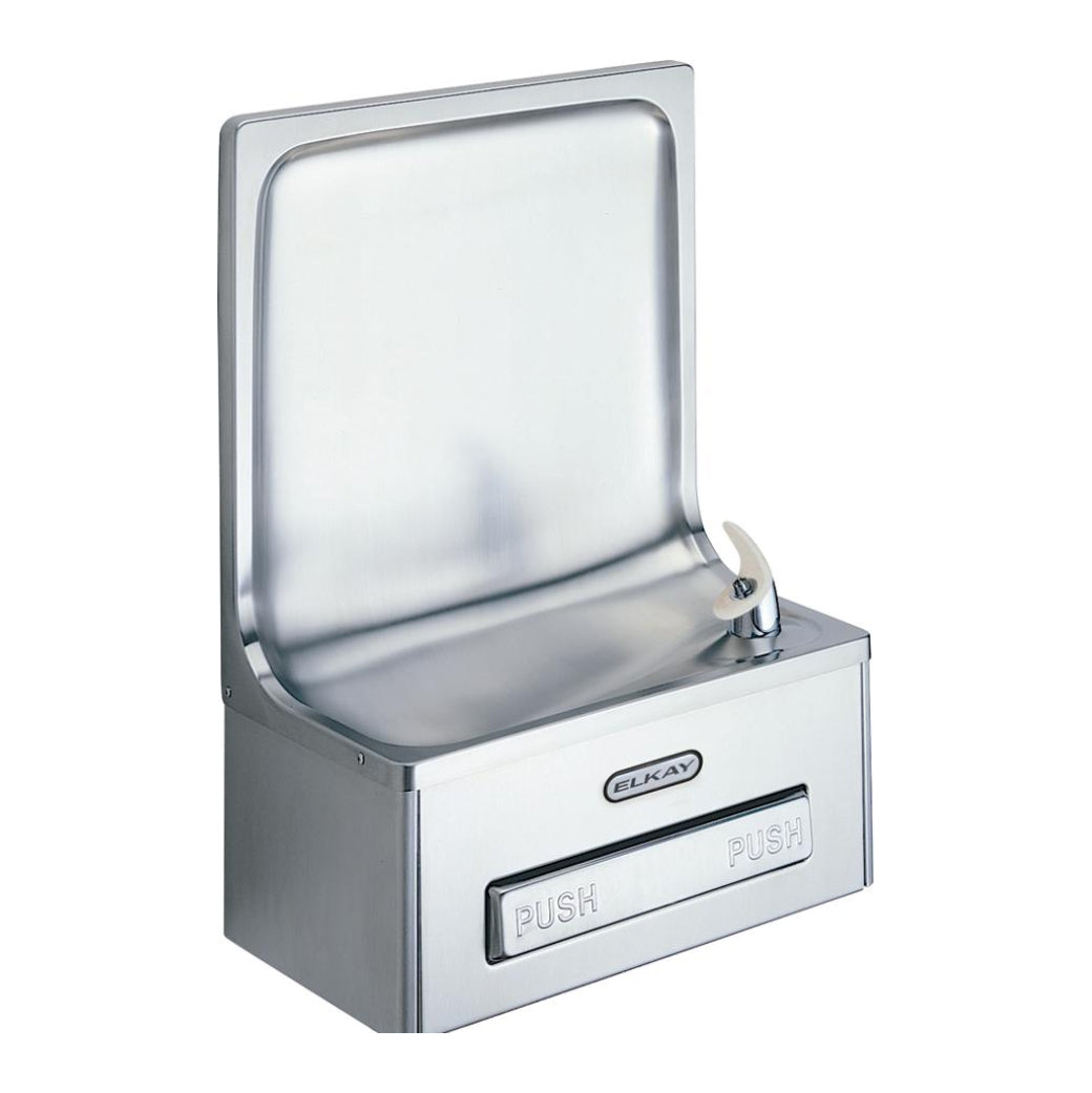 Elkay Simulated Semi-Recessed Water Cooler in Stainless