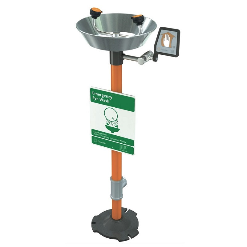 Eyewash Pedestal Mounted SS Bowl