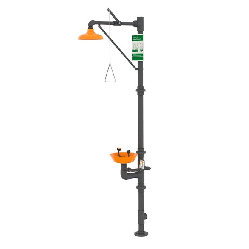 Safety Station with Eyewash All PVC Construction