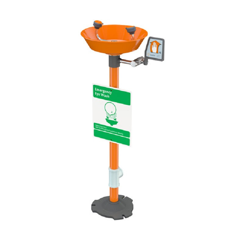 Eyewash Pedestal Mounted Plastic Bowl