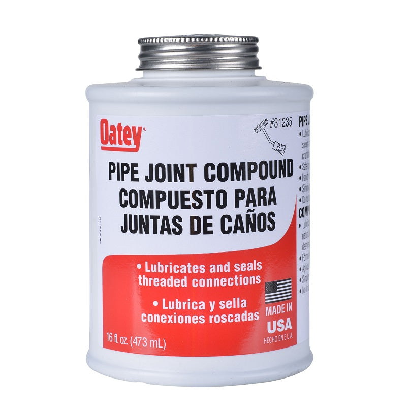 Pipe Joint Compound 16 Fl Oz Paste Gray for Water Steam & Air Lines