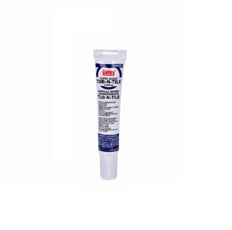 Caulk 6 Oz Tube Clear Tub-N-Tile Butyl Acrylate