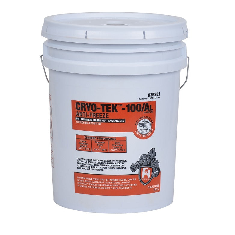 Antifreeze 5 Gal Cryo-Tek-100/Al Orange for Aluminum