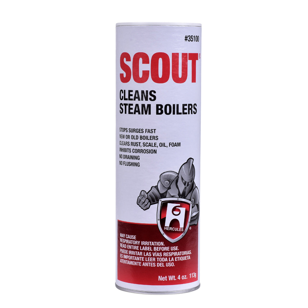 CLEANER 4 OZ STEAM BOILER 35-100 - HERCULES SCOUT