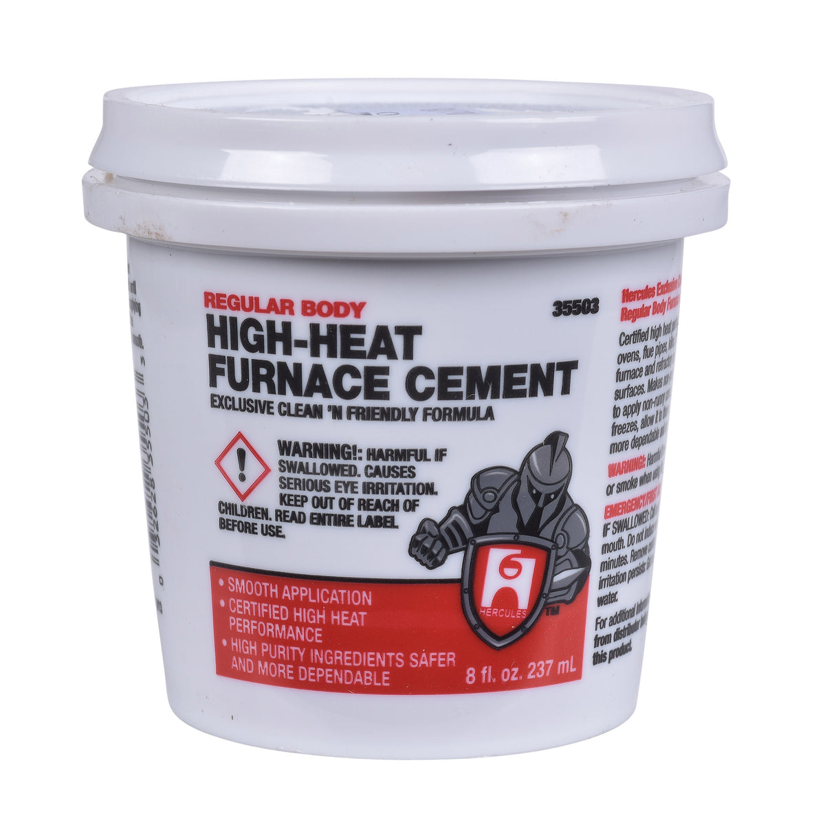 CEMENT 1/2PT HIGH-HEAT FURNACE 35503 - REGULAR BODY