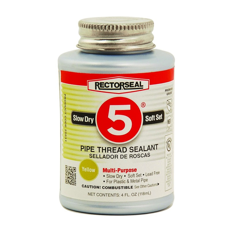 Pipe Joint Compound  1/4 Pt NO. 5 25631 Yellow Multi-Purpose