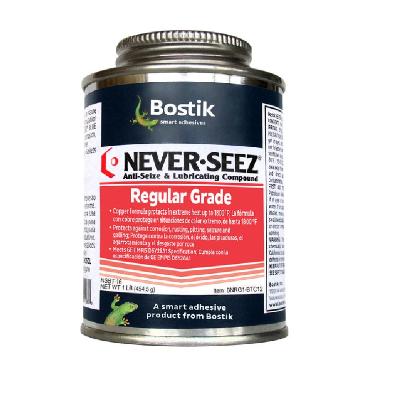 Anti-Seize 16oz Reg Grade w/Brush NSBT-16 NEVER-SEEZ