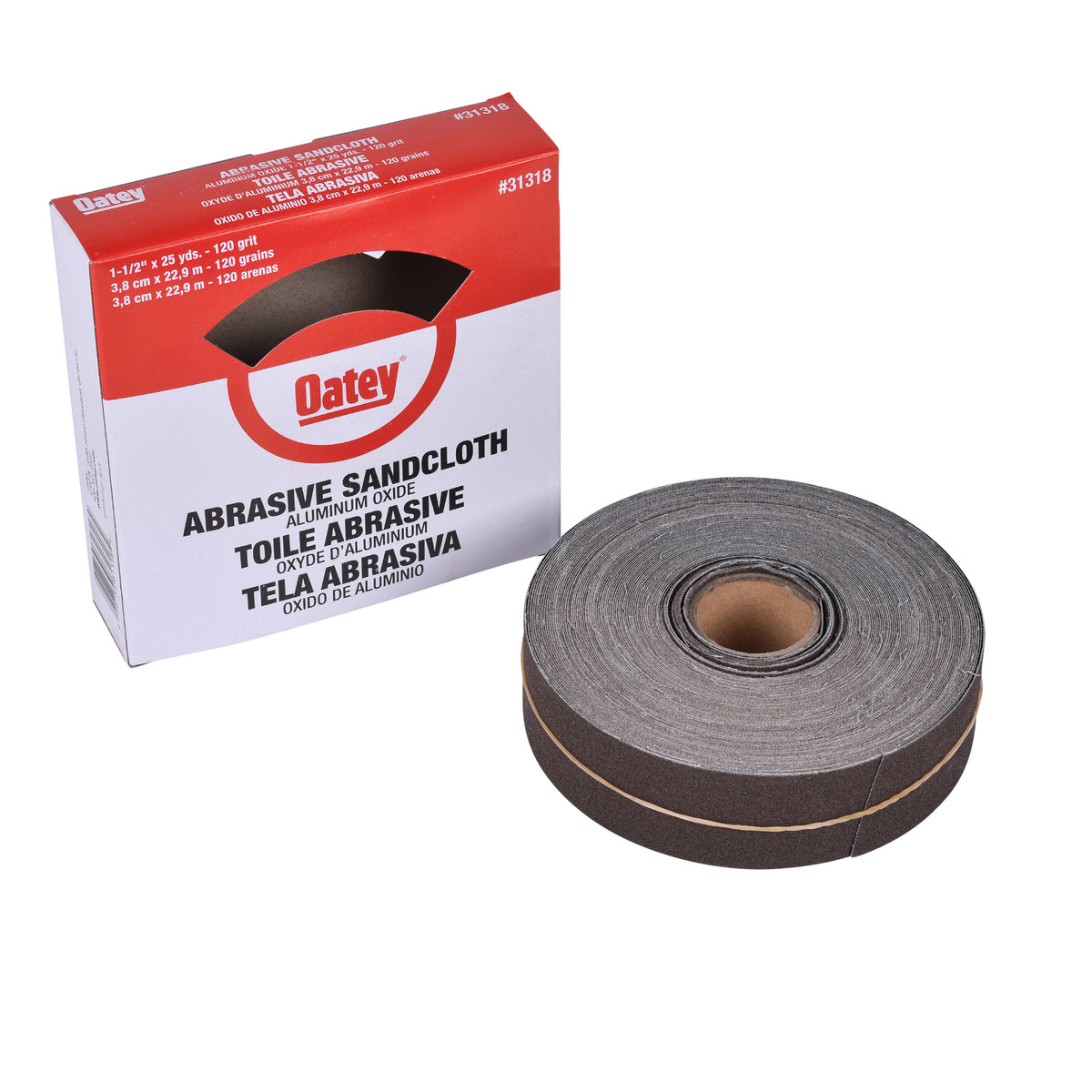 SANDING CLOTH 1-1/2X25YD 31318 120 GRIT PLUMBERS ABRASIVE