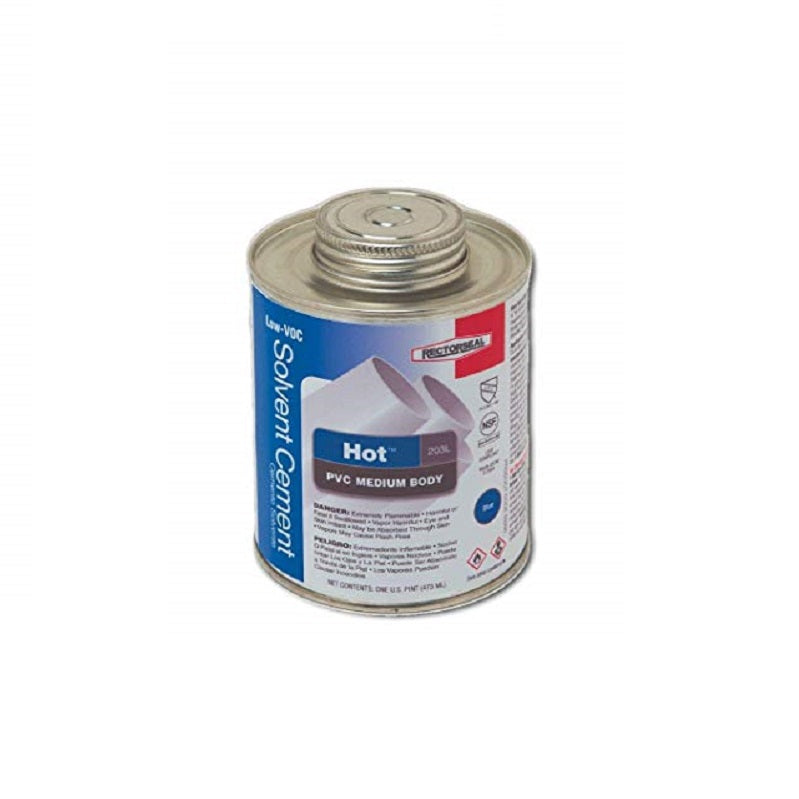 CEMENT 1 PT BLUE PVC HOT 203L 55990 MEDIUM BODY SUPER FAST SET