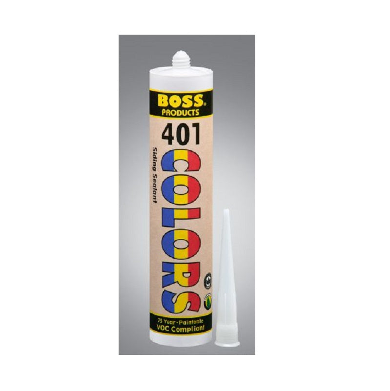 Sealant Caulk 10 Oz Cartridge White for Siding & Windows