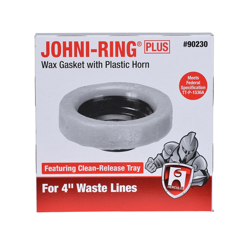 WAX RING 4 JOHNI-RING 90230 - W/ PLASTIC HORN