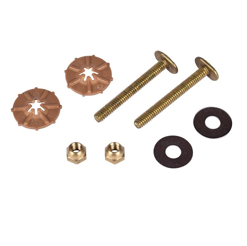 CLOSET BOLT SET 1/4X2-1/4 90-904 JOHNI QUICK BOLT