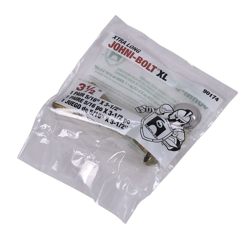 CLOSET BOLT SET 5/16X3-1/2 90-174 - JOHNI-BOLT X-LONG