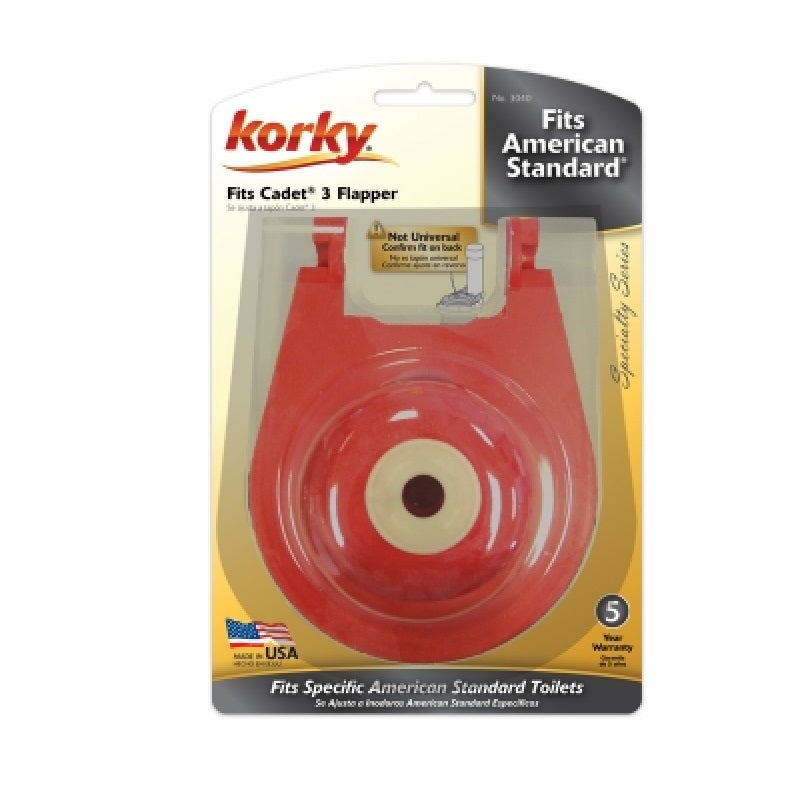 FLAPPER 3040BP KORKY CLORINE RESISTANT F/CADET 3