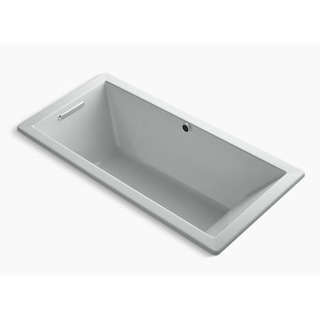 Underscore 66x32" Drop-In Bathtub w/Bask Heated Surface Grey
