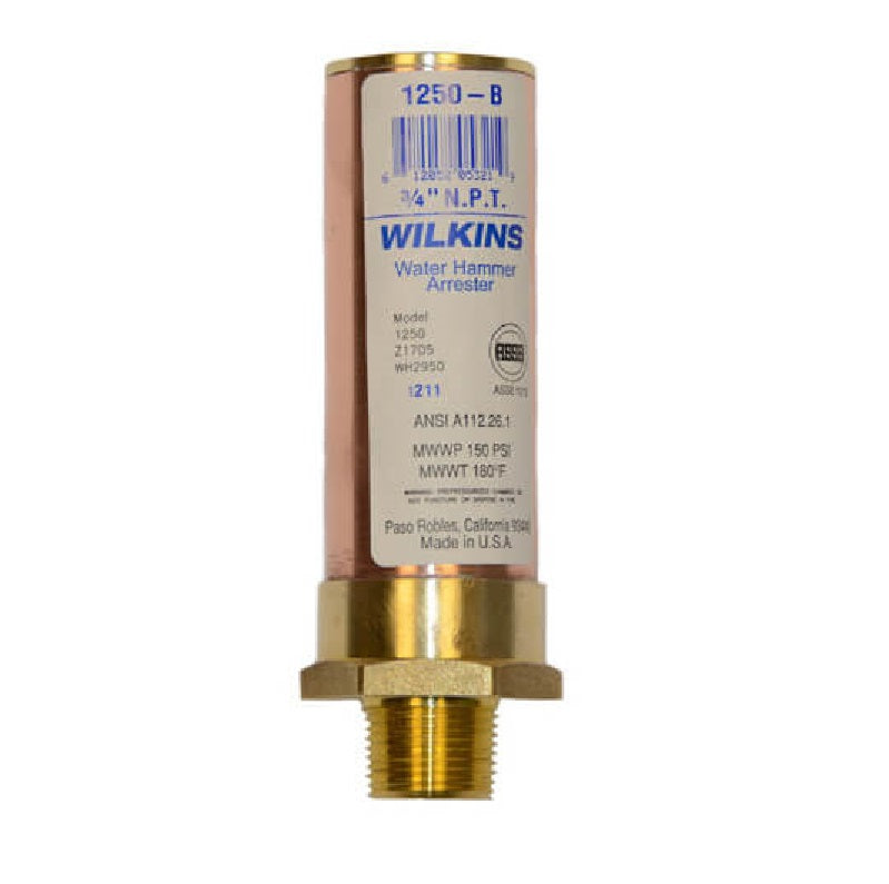 ARRESTOR 1/2 MNPT WATER HAMMER 1250-A
