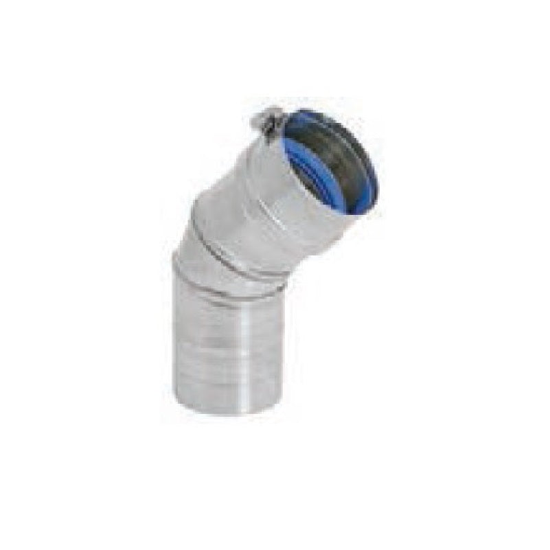 Vent Elbow 4" 45deg SS 810003159 FSELB4504 Single Wall Gasketed