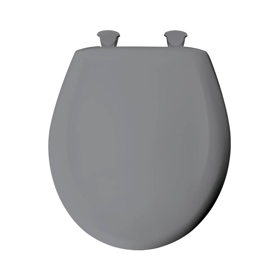 Toilet Seat Round Country Grey