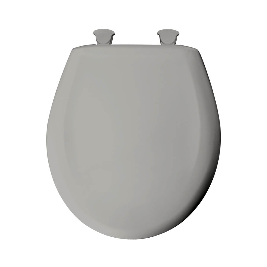 Toilet Seat Round Ice Grey