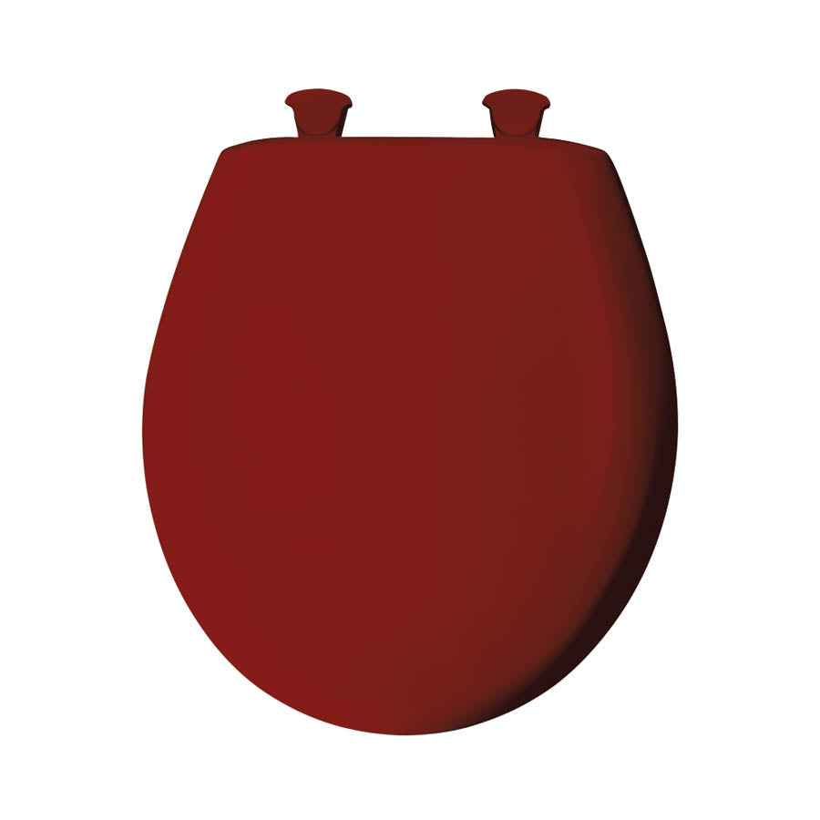 Toilet Seat Round Red