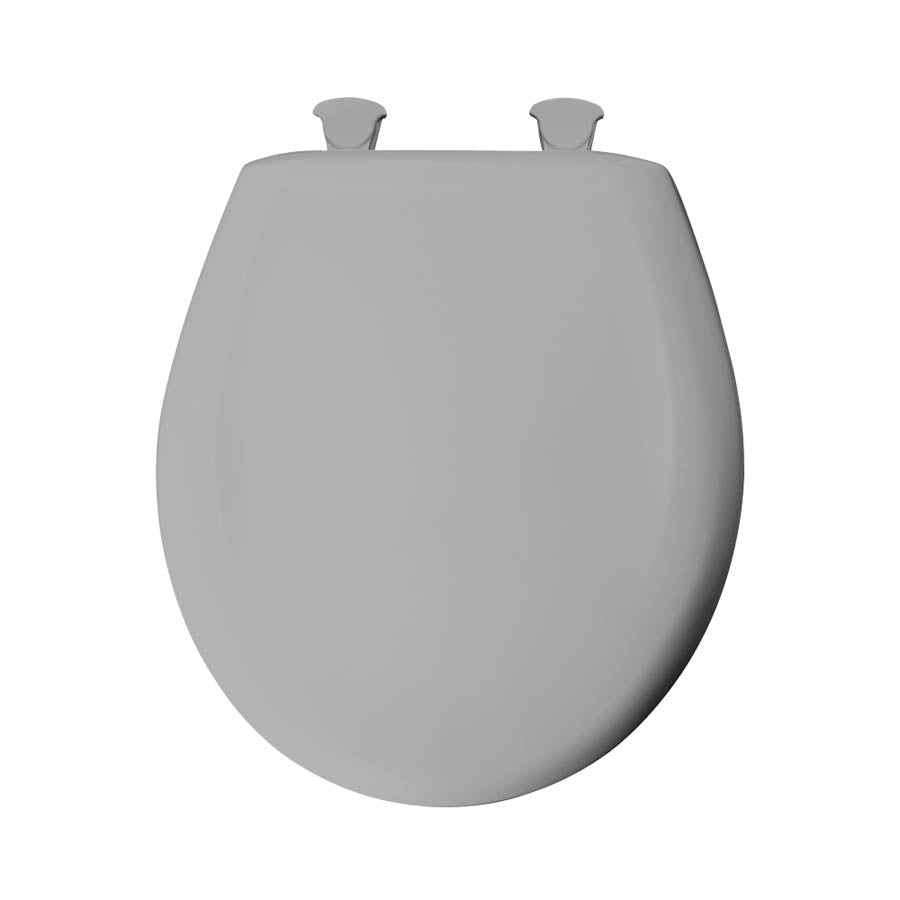 Toilet Seat Round Silver