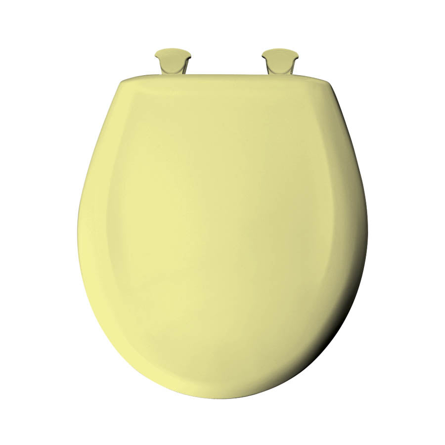 Toilet Seat Round Yellow