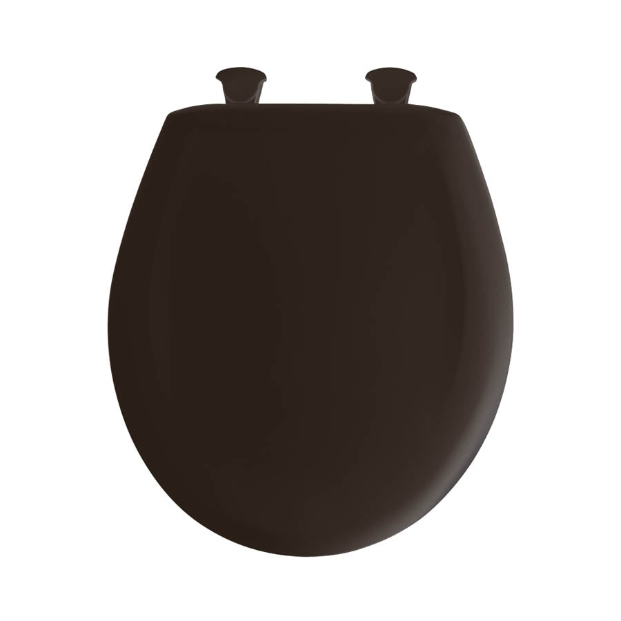 Toilet Seat Round Espresso Brown